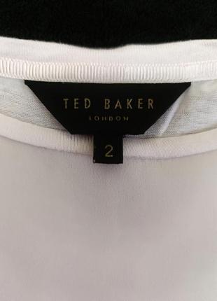 Ted baker футболка топ цветочній принт /7842/2 фото