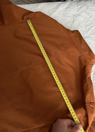 Стильний чоловічий піджак. рижий піджак літній з рукавом 3/4 .6 фото