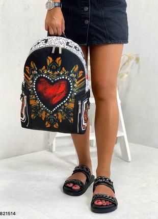 Рюкзак дольче сердце ❤️люкс2 фото