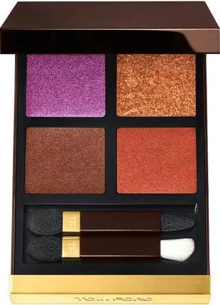 Палетка теней tom ford eye color quad african violet 23