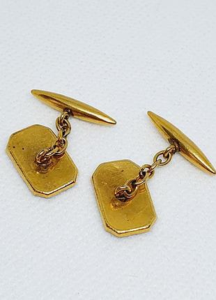 Винтажные запонки дамаскин.