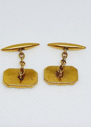 Винтажные запонки дамаскин.