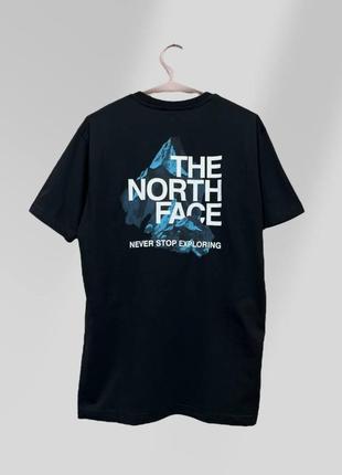 Футболка the north face чорна чоловіча / жіноча  tnf тнф зе норт фейс