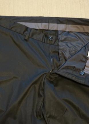Стильные узкие смесовые брюки черного цвета zara man испания 42 р.(  32 р.)3 фото