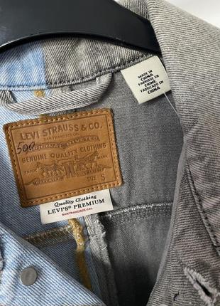 Джинсовый пиджак, куртка джинсовая levi’s s4 фото