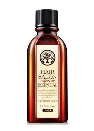 Аргановое масло для волос laikou hair salon