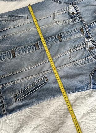 Стильная джинсовая куртка. мужская джинсовая куртка xl. классическая джинсовая куртка6 фото