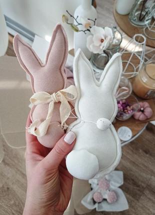 Кролик, текстильный кролик, декор, декор детской комнаты, подарок, весенний декор1 фото