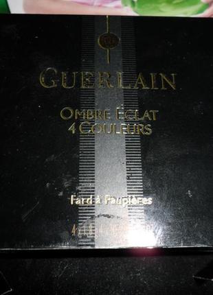 Тіні для повік guerlain, палетка на 4 кольори з люстерком1 фото