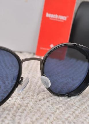 Фірмові сонцезахисні круглі окуляри з шорою beach force polarized bf3088p6 фото