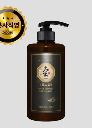 Шампунь для профілактики випадіння волосся ki gold shampoo daeng gi meo ri 500ml