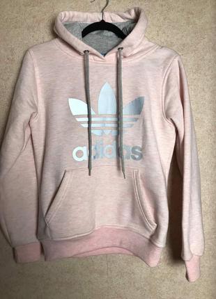 Adidas худи со светоотражающим принтом