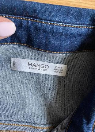 Платье джинсовое mango3 фото