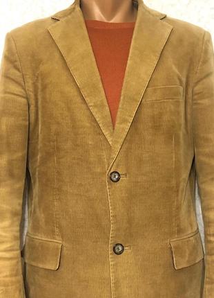 Вельветовый мужской стильный пиджак6 фото