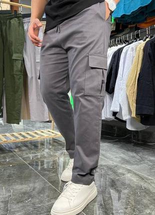 Трендовые мужские брюки/брюки карго 3-кольора.новинка2 фото