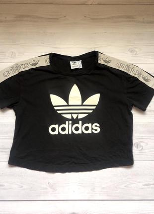 Топ футболка adidas с лампасами1 фото