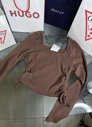 Кофтинка в рубчик м/л