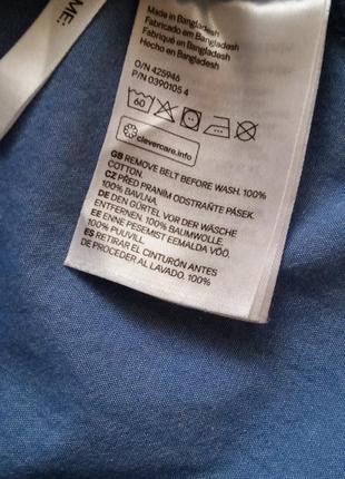 Плаття-сорочка h&m, розм. 110 4