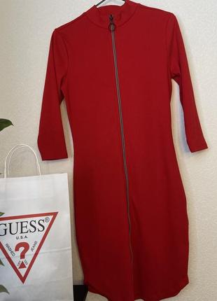 Сукня в рубчик s