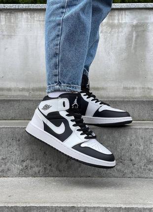 Nike Air Jordan 4 WMNS Seafoam AQ9129-103 Ganebet Store ‘tuxedo’ (шкіра)