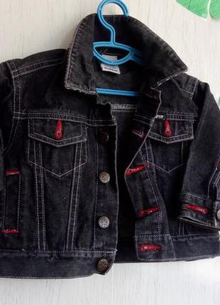 Джинсовая курточка ветровка на рост 68 см. 6 мес