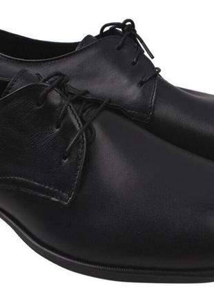 Туфли мужские vadrus черные натуральная кожа, 41