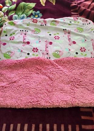 Дитячий плед покривало для новонародженого