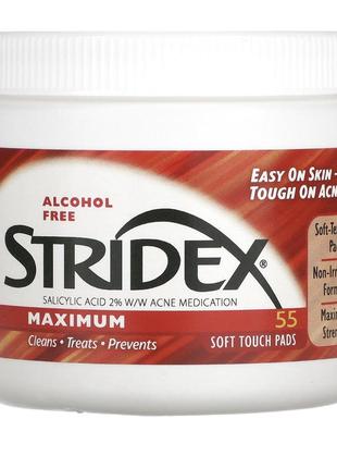 Stridex pads очищающей подушечки