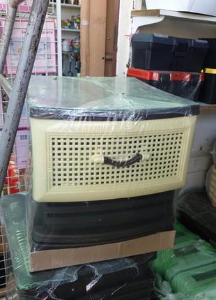 Большой пластиковый комод,шкафчик, органайзер, тумбочка на 6 ящиков