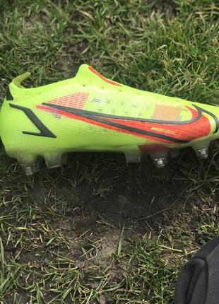 Футбольні бутси mercurial vapor elite pro anti clog з металевими шипами 39 розмір оригінал