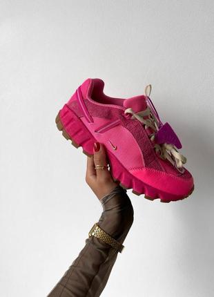 Кроссовки jacquemus x nike air humara pink