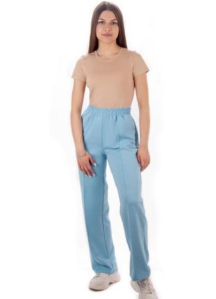 Штани жіночі широкі кльош, женские широкие штаны брюки клеш, расклешеные