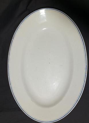 Блюдо киево-межигорской фз уникальное 1801 - 1820 гг. межигорье антикварное н378