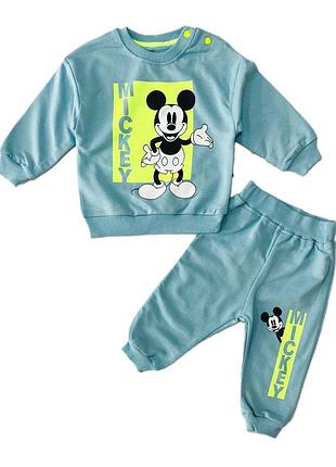 Костюм микки маус для мальчика цвет м ята арт.1088