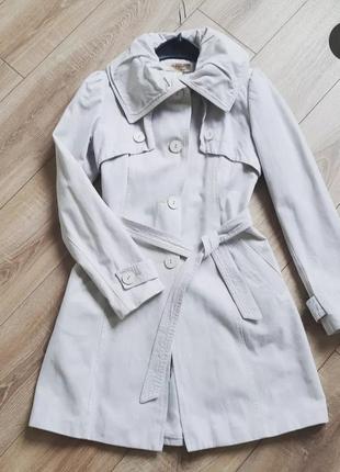 Пальто тренч косухая плащ куртка ветровка фирмы mes