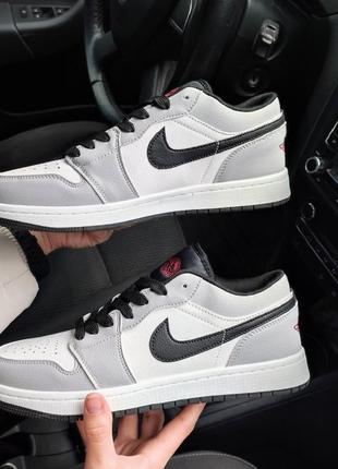 🔥кросівки nike air jordan 1 grey сірі 🔥7 фото