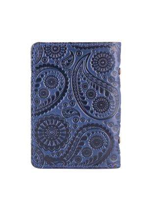 Органайзер для документов ( id паспорт ) / карт hi art ad-03 crystal blue "buta art"3 фото