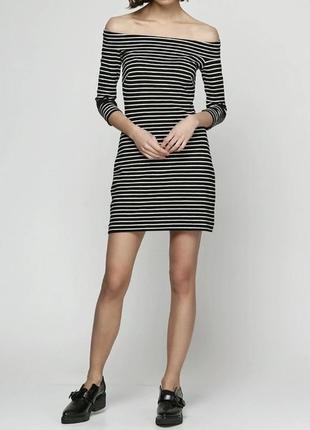 Платье, полосатое платье, платье в полоску