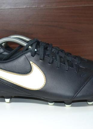 Nike tiempo rio 3 fg 42р бутсы шиповки бампы копочки оригинал