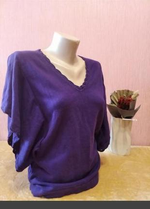 Кофта блузка летучая мышь