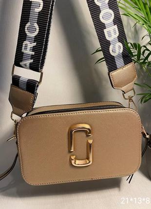 Жіноча сумка золота екошкіра сумка через плече з екошкіри туреччина в стилі mark jacobs в стилі марк якобс джейкобс чорна золото золота