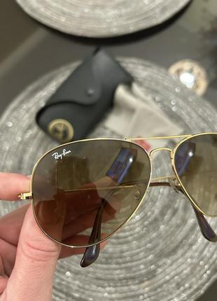 Ray - ban aviator large солнцезащитные очки 623 фото