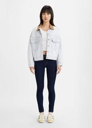 Женские супероблегающие джинсы levi's1 фото