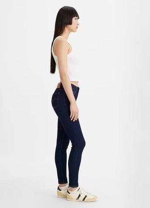 Женские супероблегающие джинсы levi's2 фото