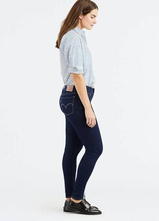 Женские супероблегающие джинсы levi's5 фото