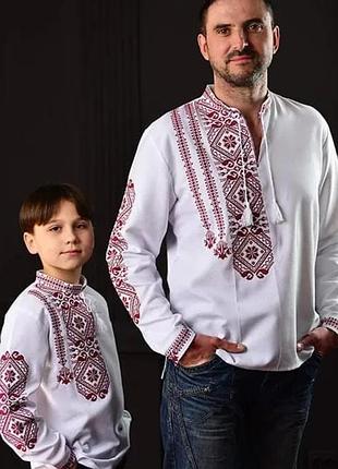 Мужская вышиванка вышитая рубашка стильная вышиванка для парня вышиванка для мужчин...