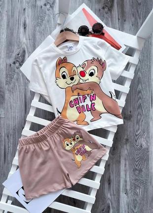 - костюм zara chip and dale1 фото