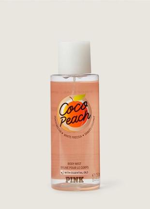 Новинка! парфумований спрей міст coco peach victoria's secret виктория сикрет вікторія сікрет оригінал