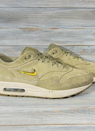 nike light air max 1 premium sc "neutral olive" оригинальные кроссовки