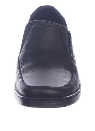 Туфли мужские  чёрные натуральная кожа украина  cliford - размер 41 (26,8 см)5 фото